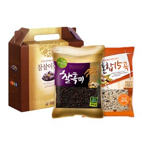 참살이 국산 혼합곡 2종 선물세트