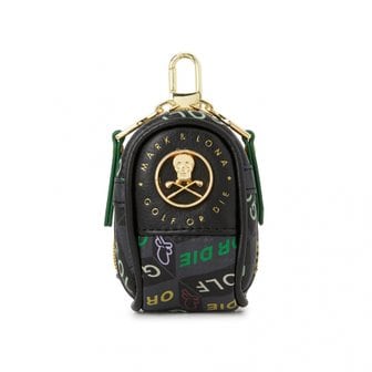 마크앤로나 [부산점] 볼 파우치 MLS 5C SB24 BLACK (남여공용)