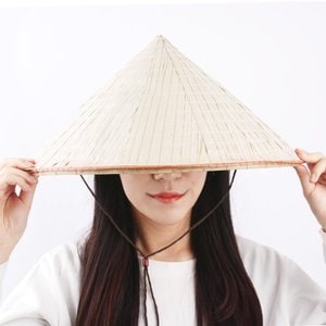제이케이유통 에이치투 남자 여자 여름 왕골 등산 낚시 캠핑 비치 휴가 여행 꼬깔 베트남 모자
