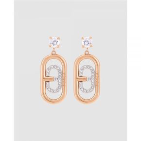 5618849 Furla Ooh Rose Gold-Tone Earrings - Gold 120245819