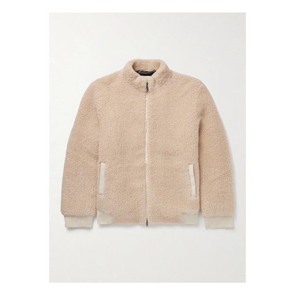 갓 트루 캐시미어 캐시미어 플리스 보머 재킷 그레이 46376663162919763