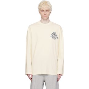 앰부시 오프 화이트 스칼러십 티셔츠 BMAB002S24JER0013145 OFF WHITE