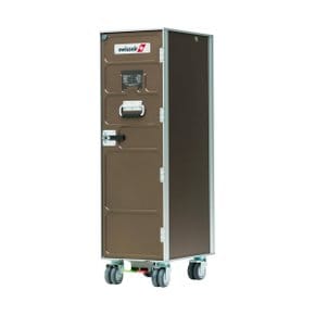 아비아틱샵 트롤리 스위스에어 에디션 브라운 trolley swissair edition Brown