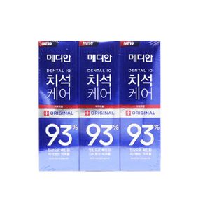 BTM 메디안 치석케어 치약 기획 오리지날 120gx3