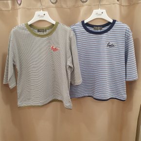 배색7부티셔츠P2622T115_EIC