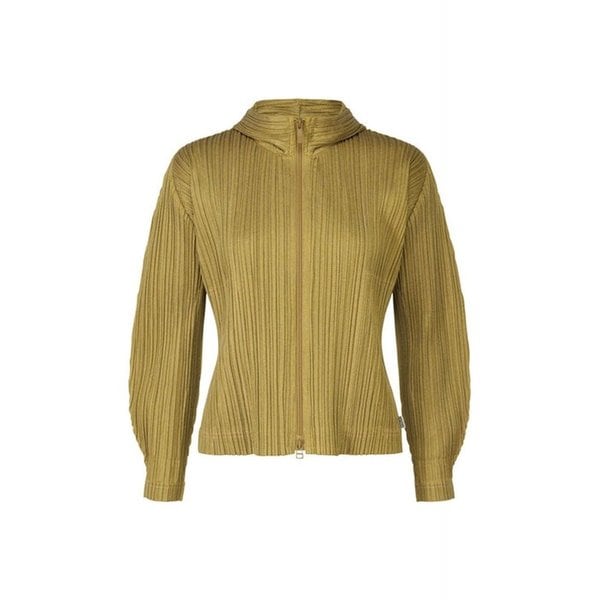 플리츠플리즈 자켓 PP58JC24159 MUSTARD DOM