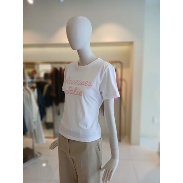 [여주점] 씨씨콜렉트 레터링반팔티셔츠 E262psm140