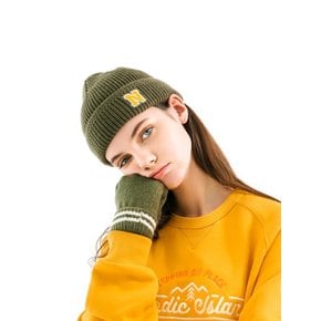 N-Logo Beanie - Olive