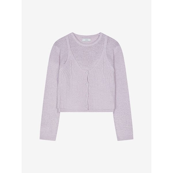 진주 레이어드 니트 풀오버 (TMUCB2909)