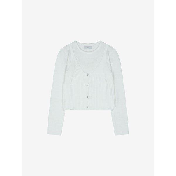 진주 레이어드 니트 풀오버 (TMUCB2909)