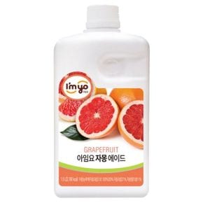 아임요 자몽에이드 에이드베이스 자몽음료 원액 1.5L