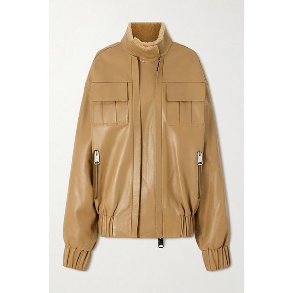 케이트 말론 시어링 봄버 재킷 베이지 46376663163044431