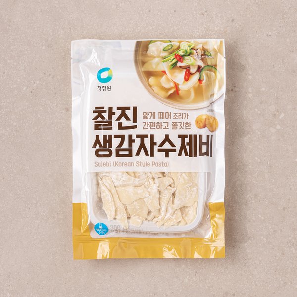 찰진생감자수제비 300g