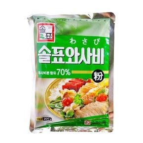 푸드 솔표 와사비분 가루 200g (W450724)