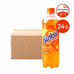 썬키스트 오렌지 소다 600ml 24입/ 탄산음료