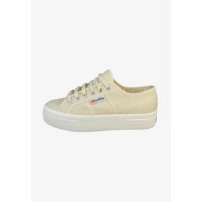 4469255 Superga LOW PLATFORM AKJ - Trainers beige lt eggshell f avorio