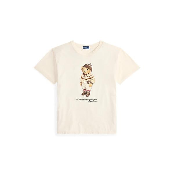 여성 폴로 베어 코튼 저지 티(WMPOKNINCU21201100)