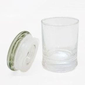 캔들 용기 60ml 유리 병 글라스 덮개 뚜껑 커버 재료 캔들통