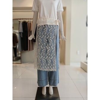 CC콜렉트 [여주점] 씨씨콜렉트 시스루자수레이스랩스커트E253msd105