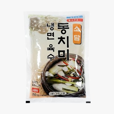  동치미냉면육수 350g 물 비빔 냉면육수 냉면재료 냉면소스 10개