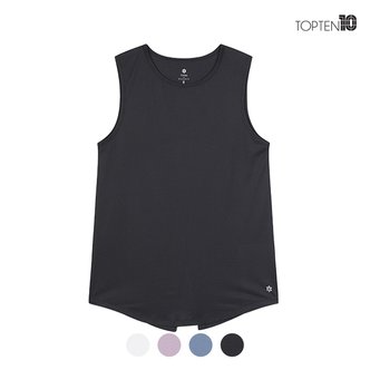 탑텐 여성 밸런스 퀵드라이 메쉬 슬리브리스_MSC5TL2202