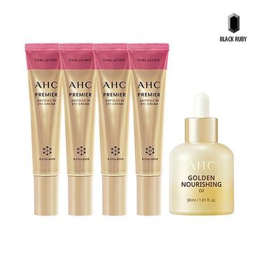 셀러허브 AHC 아이크림 시즌12 40ml x4 + 골든 너리싱 오일 30ml_M (S18624354)