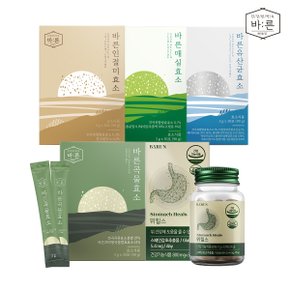 [바른] 100% 국산 통곡물 효소 外 유산균/위힐스/밀크씨슬