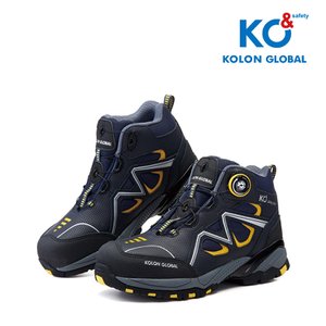 KOLON 코오롱글로벌 와이드토캡 작업화 다이얼 안전화 KG-60