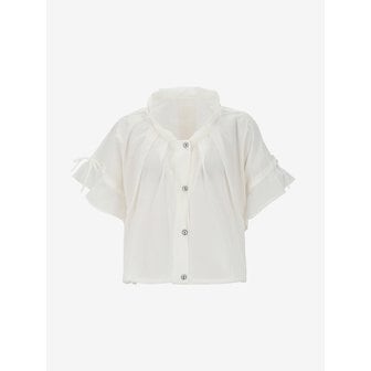 SOUP 프릴 소매 턱 점퍼_SB5UJ30