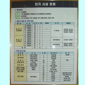 현황판 재고관리 주문제작 게시판 알미늄 545 790소형