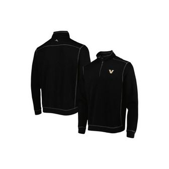 이스퀘어 4433276 Tommy Bahama Mens Black Vanderbilt Commodores Sport Tobago Bay Tri-Blend Mock Neck