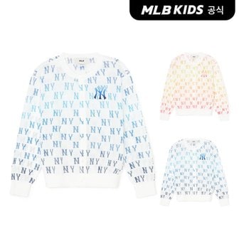 MLB키즈 (공식)24SS 모노그램 그라데이션 여름 가디건 (2color)7AKCM0243