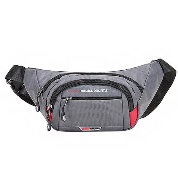 [옷자락] 남성 캐주얼 지퍼 수납 운동 바디핏 크로스 가방