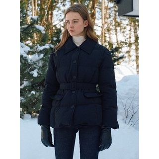 안젤로비안코 Etoile Belted Duck down