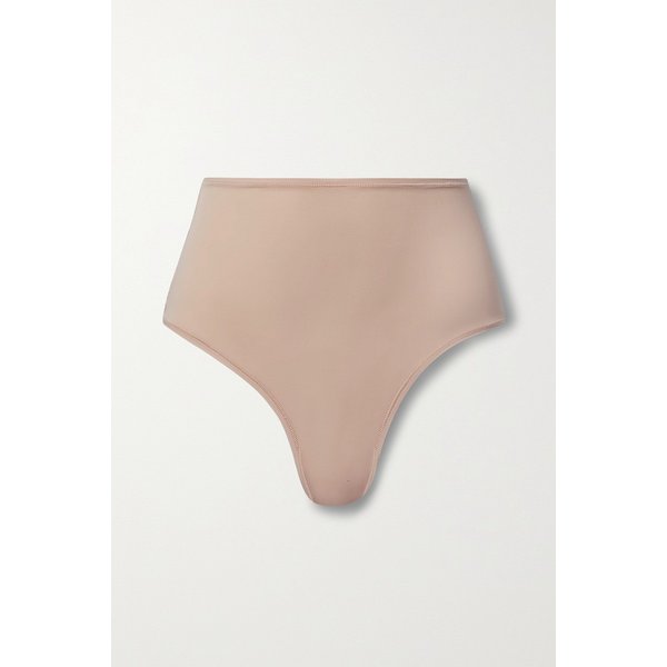 스킴스 핏 에브리바디 하이 웨이스트 텅 팬티 마이카 베이지 36594538430116449