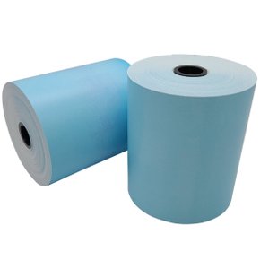 한솔 컬러 감열지 79x70 지관12mm (파랑색/50롤) 무약관 BPA-FREE 영수증 Hansol
