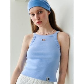 [WOMAN] BABY LESSER PANDA SOLID TANK TOP BABY BLUE