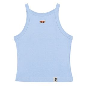 [WOMAN] BABY LESSER PANDA SOLID TANK TOP BABY BLUE