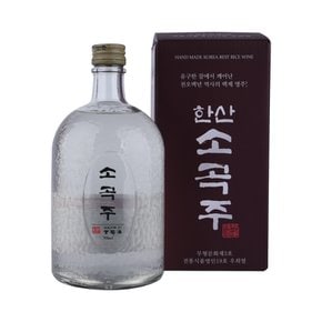 [9/12 18시전 주문 명절전배송]한산소곡주명인 불소곡주 43도 700ml 우희열 명인 전통주선물