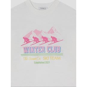 Ski Club Fleece-lined Tee (IVORY)