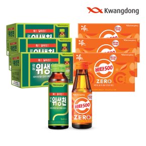 광동 위생천 75ml 30병 + 비타500 제로 100ml 30병 (무료배송)