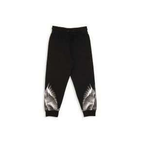 키즈 Marcelo Burlon 리틀보이 & 보이 아이콘 Wings 스웨트팬츠 바지 9157186 92378335