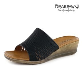 베어파우(BEARPAW) 여성 슬리퍼 KIKI 블랙 K2086001NBW