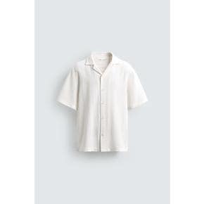 ZARA 자라 레귤러핏 스트라이프 자카드 셔츠 4187 352 251