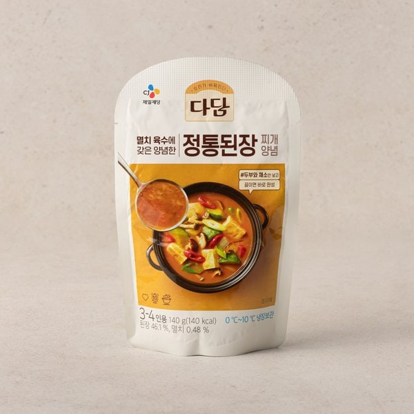 다담 정통 된장찌개 양념 140g