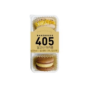 405 달고나 마카롱 3입 디저트간식 70g x 3개