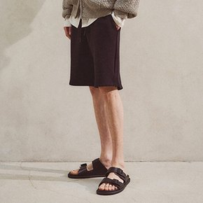 [25SS] 레오 드로스트링 쇼츠 블랙