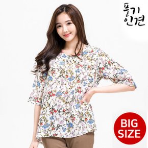 국산 풍기인견 7부 블라우스 국산 인견 7부 블라우스 9225-4타입