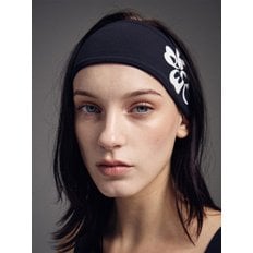 BEURRE ULTIMATE COMFORT wide headband clovermardi_BLACK IVORY