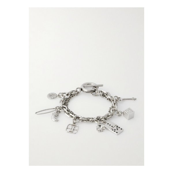 크리스털 장식 실버톤 브레이슬릿 46376663162936999